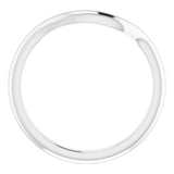 14k Gold Contour Wedding Band