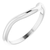 14k Gold Contour Wedding Band