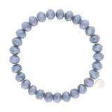 Clarksville Purple Gray Bracelet