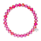 Clarksville Raspberry Sparkle Bracelet