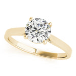Nespoli Jewelers 14k Gold Round Solitaire Engagement Ring