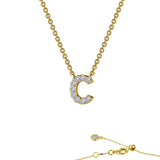 Letter Pendant Necklace