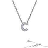 Letter Pendant Necklace