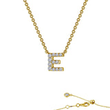 Letter Pendant Necklace