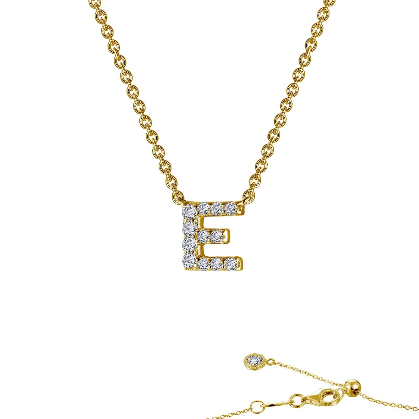 Letter Pendant Necklace