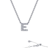 Letter Pendant Necklace