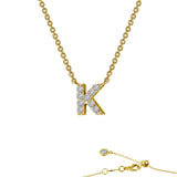 Letter Pendant Necklace