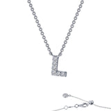 Letter Pendant Necklace