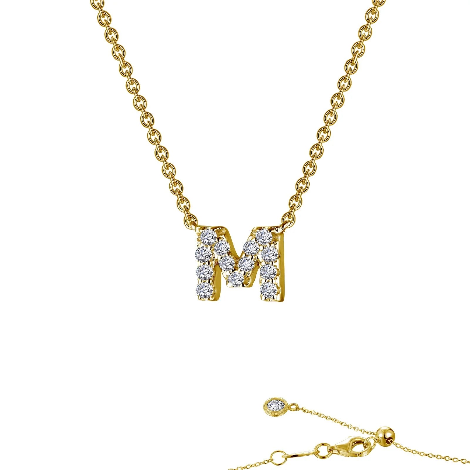 Letter Pendant Necklace