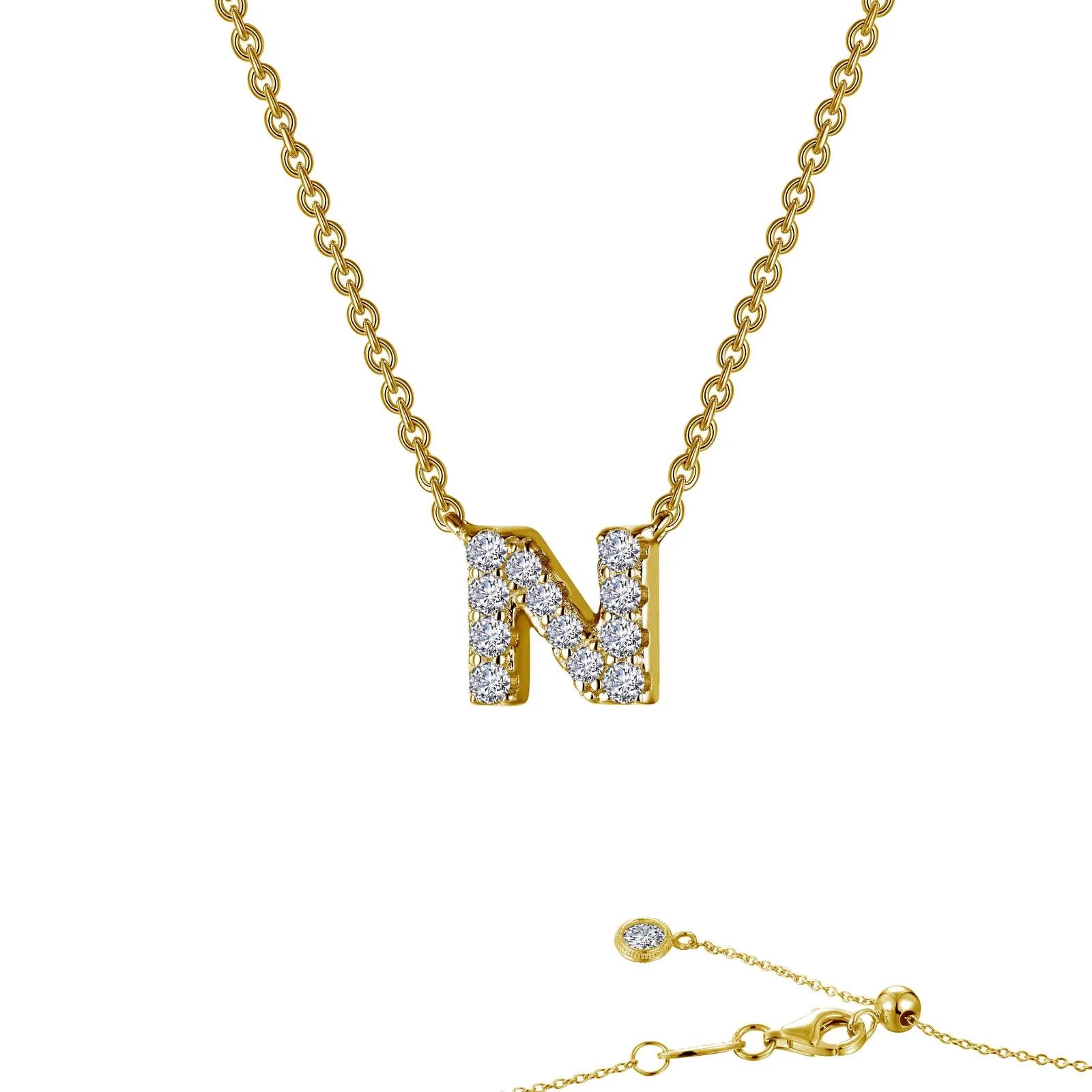 Letter Pendant Necklace