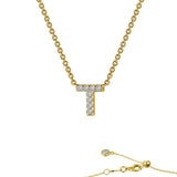 Letter Pendant Necklace
