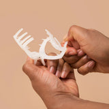 Open Coral Hair Clip