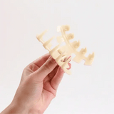 Open Jet Black Hair Clip