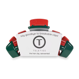 Classic Red and Green Hair Clip