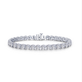 Sterling Silver Tennis Bracelet 7.25"