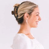 Open Coral Hair Clip