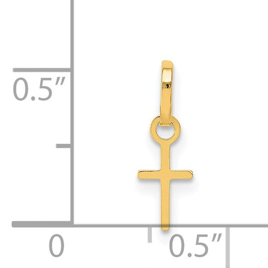 Nespoli Jewelers 14k Yellow Gold Cross Necklace