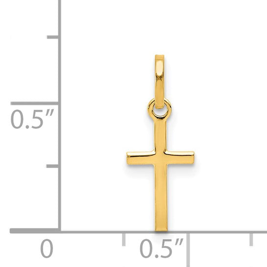 Nespoli Jewelers 14k Yellow Gold Cross Pendant