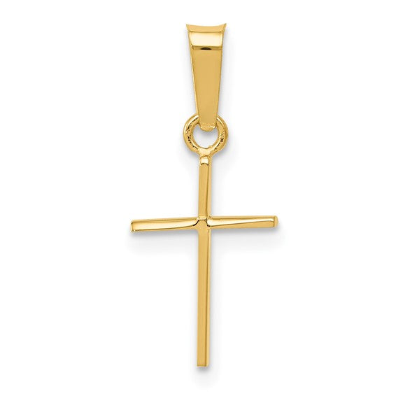 Nespoli Jewelers 14k Yellow Gold Cross Necklace