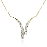 14k Yellow Gold & .49ct Diamond Necklace