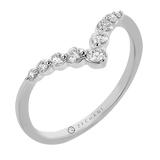 14k White Gold .25ct Stackable Diamond Ring
