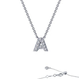 Letter Pendant Necklace