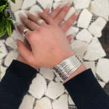 Silver Plated Cuff Bracelet