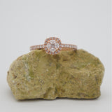 .50ct 14k Rose Gold Engagement Ring