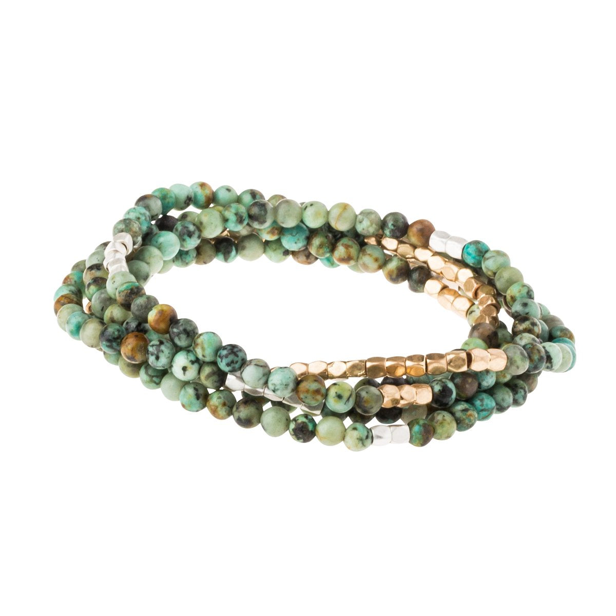 Scout African Turquoise Stone of Transformation Wrap
