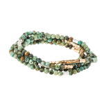 Scout African Turquoise Stone of Transformation Wrap