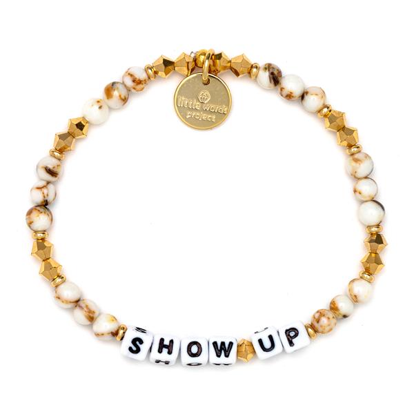 Little Words Project Fall for Me Show Up Bracelet