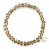 Lizas Nashville Crystal Brown Bracelet