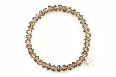 Lizas Nashville Crystal Brown Bracelet