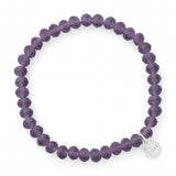 Nashville Frosted Purple Bracelet