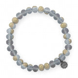 Clarksville Matte Grey Gold Bracelet