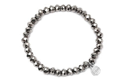 Lizas Nashville Dark Grey Sparkle Bracelet