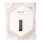 Scout Curated Wears Silver Picasso Jasper Stone of Creativity Point Necklace