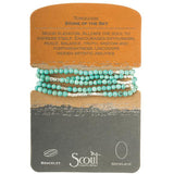 Turquoise Silver Stone of the Sky Wrap