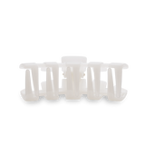 Coconut White Medium Teleties Hair Clip