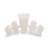 Coconut White Medium Teleties Hair Clip