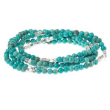 Turquoise Silver Stone of the Sky Wrap
