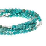 Turquoise Silver Stone of the Sky Wrap