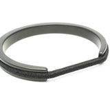 Gray Athleisure Hair Tie Bracelet