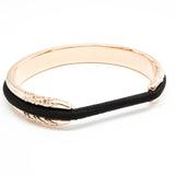 Rose Gold Flower Design Hair Tie Bracelet
