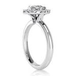 Pear Halo Engagement Ring