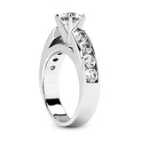 Nespoli Jewelers 14k White Gold Round Engagement Ring 1732