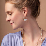 Scout Gold Labradorite Prism Hoop Earrings