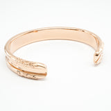Rose Gold Flower Design Hair Tie Bracelet