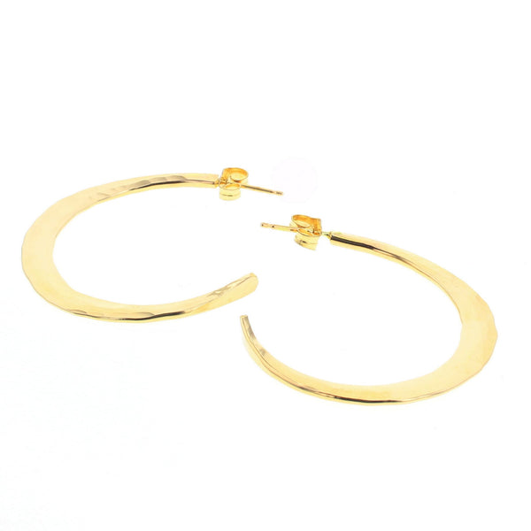 Lotus Jewelry Studio Gold Celeste Hoop Earrings