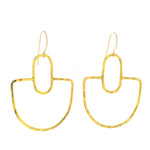 Lotus Jewelry Studio Gold Azure Earrings